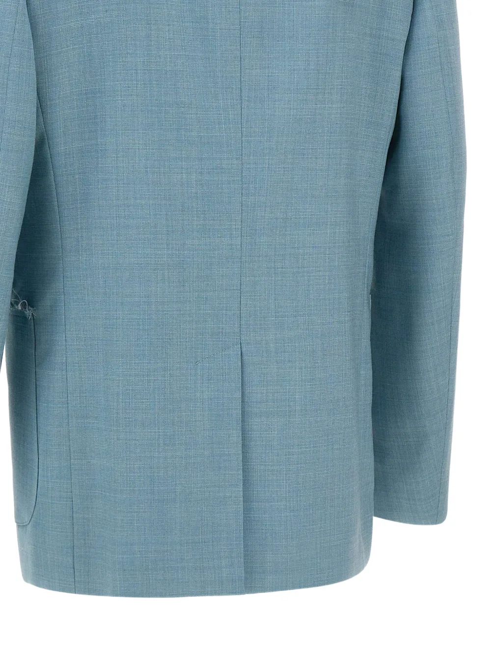 MM6 Maison Margiela Blazer met bewerkte revers Blauw