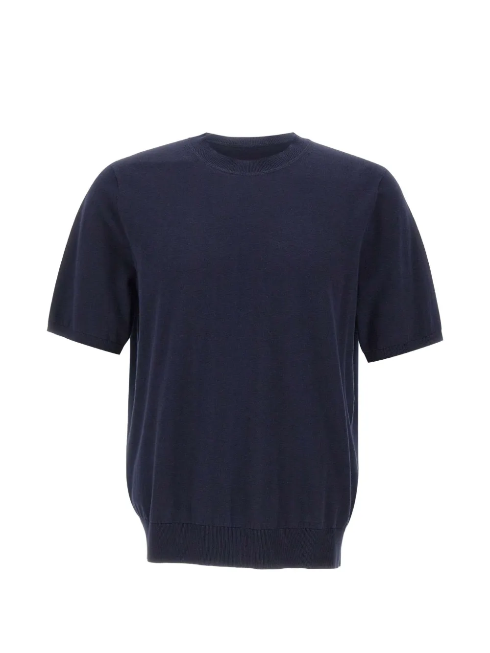 Paul Smith short-sleeve embroidered sweater - Blu