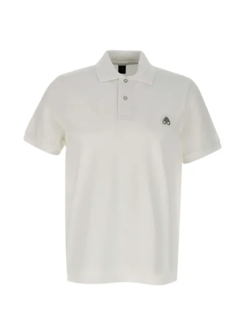 Moose Knuckles logo-detail polo shirt