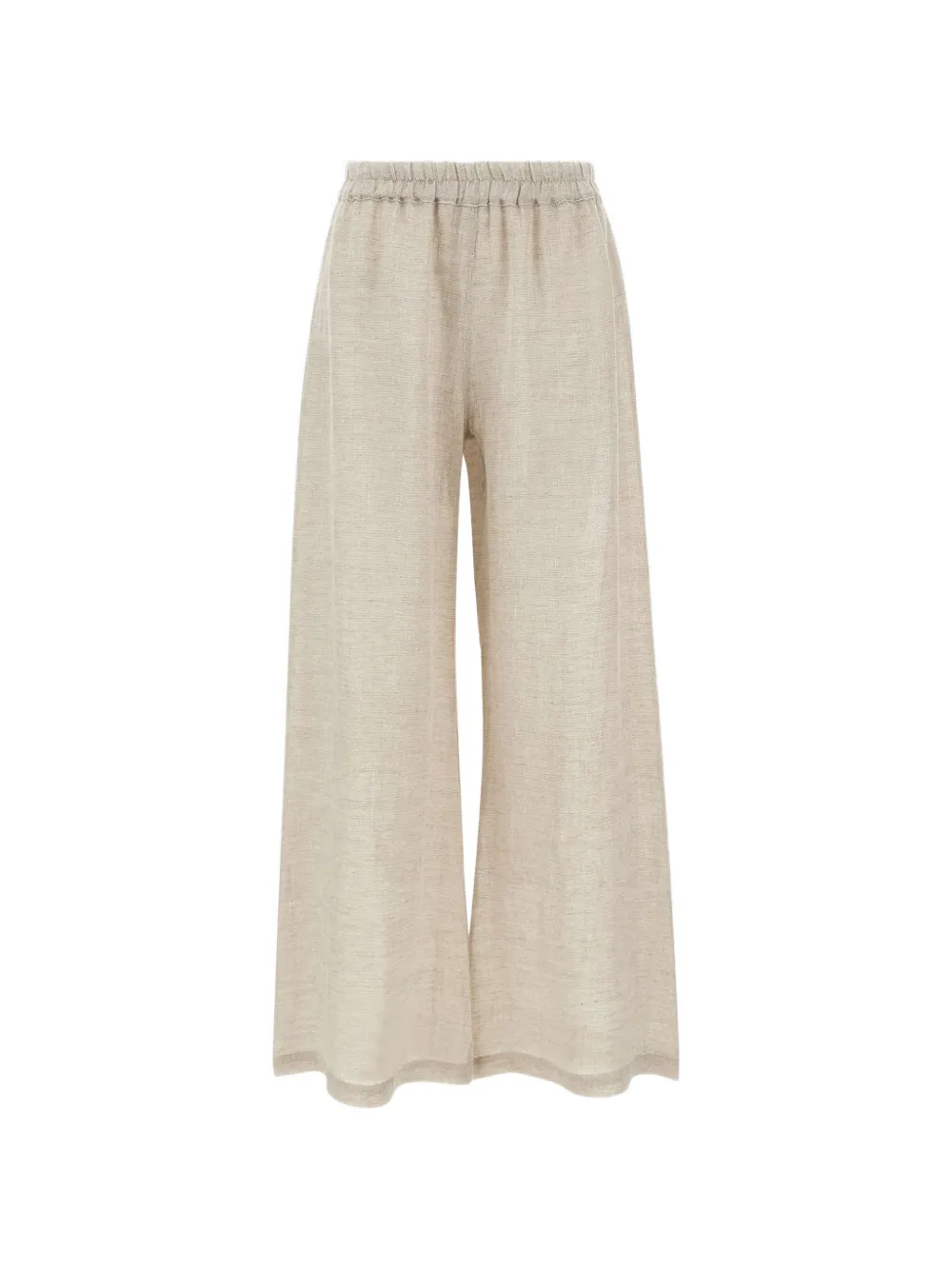 MAURIZIO MYKONOS linen trousers - Toni neutri