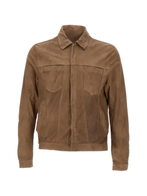 Giorgio Brato crinkled chest-pocket jacket