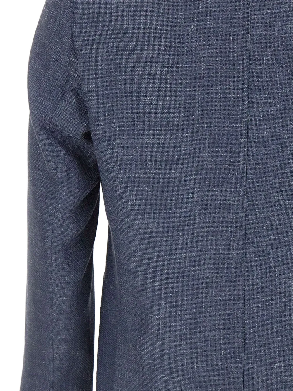 Barba Blazer met opgestikte zakken en knopen Blauw
