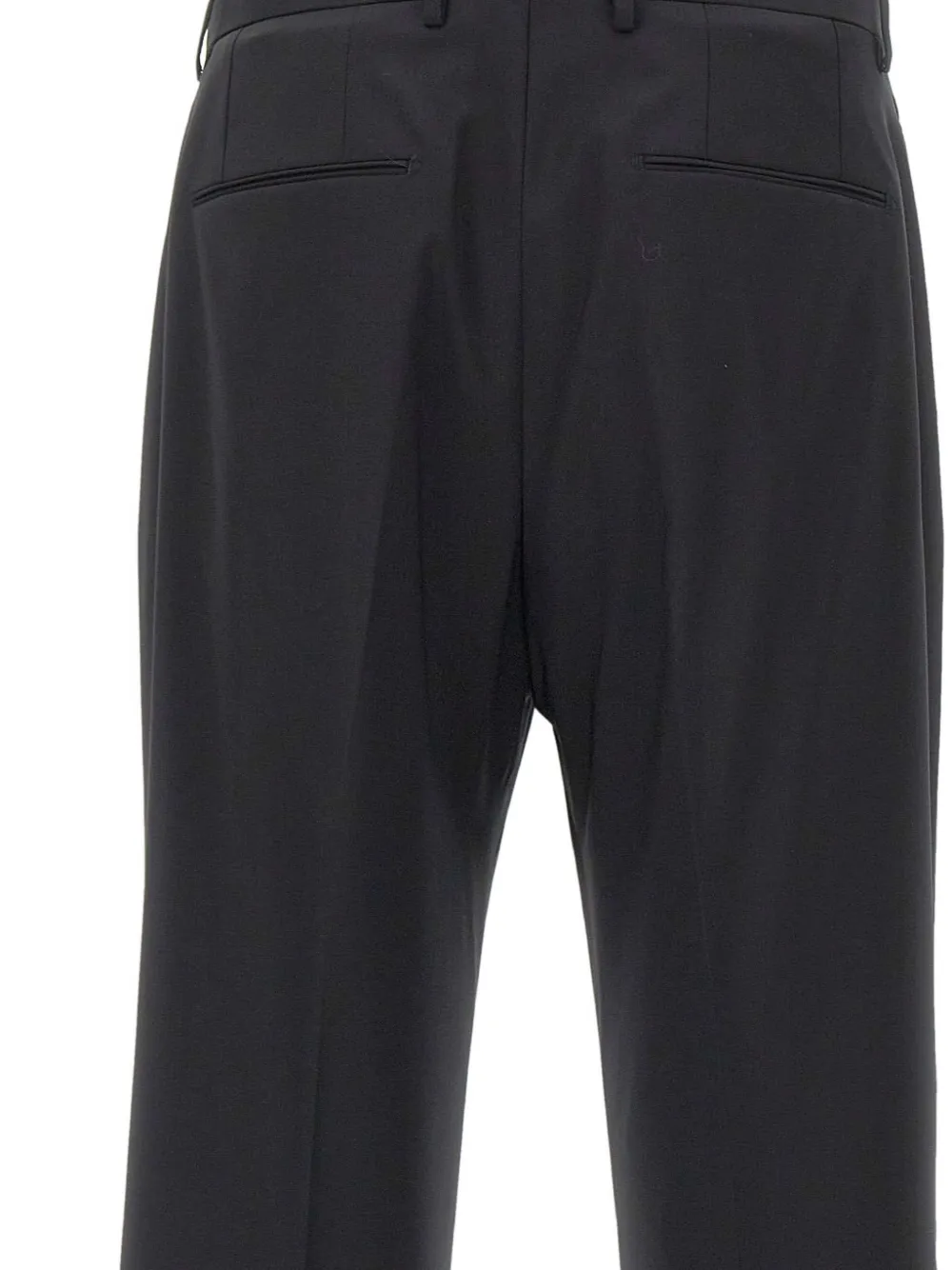 Tagliatore Geplooide pantalon Zwart
