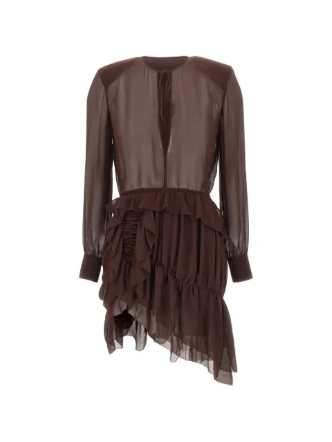 Jacques ruffled mini dress