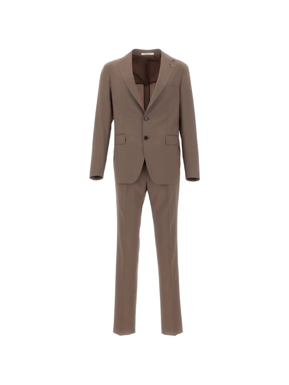 Tagliatore single-breasted wool suit - Marrone