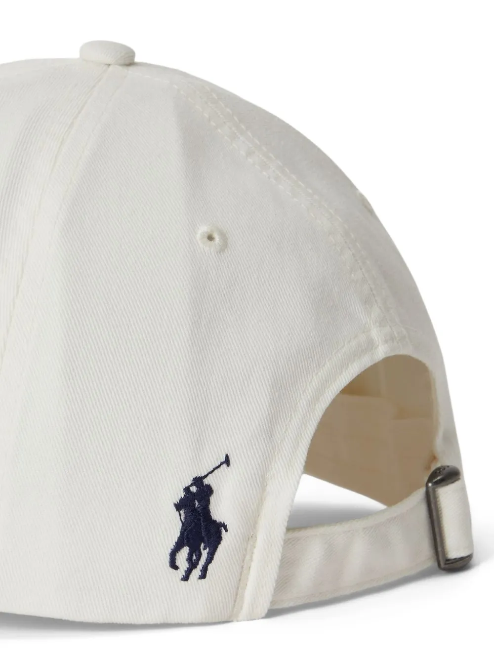 Polo Ralph Lauren Pet met geborduurd logo Wit