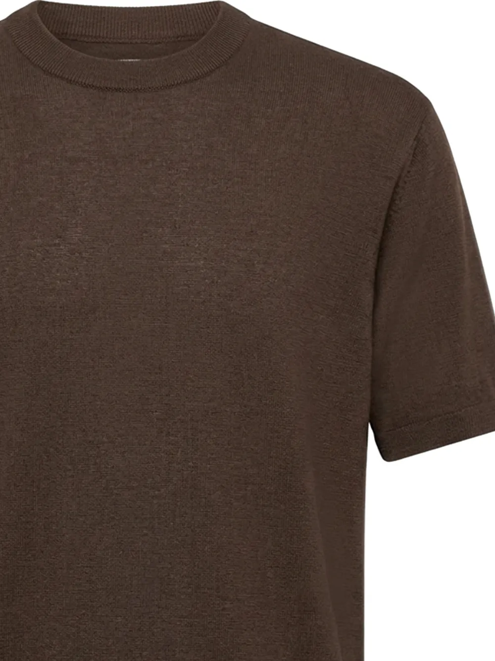 C.P. Company T-shirt met logopatch en geribbelde afwerking Groen