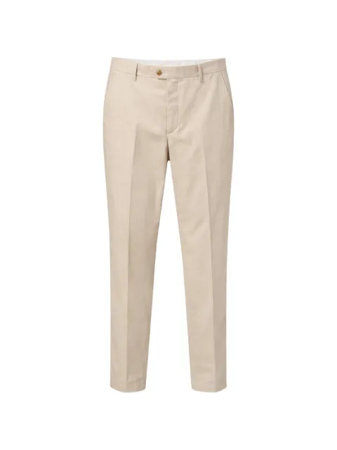 FRANZESE COLLECTION Stefano De Martino flat-front welt trousers