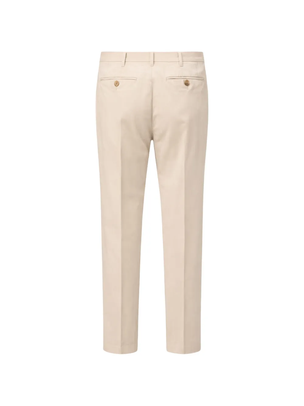 FRANZESE COLLECTION Stefano De Martino pantalon met plat vlak Beige