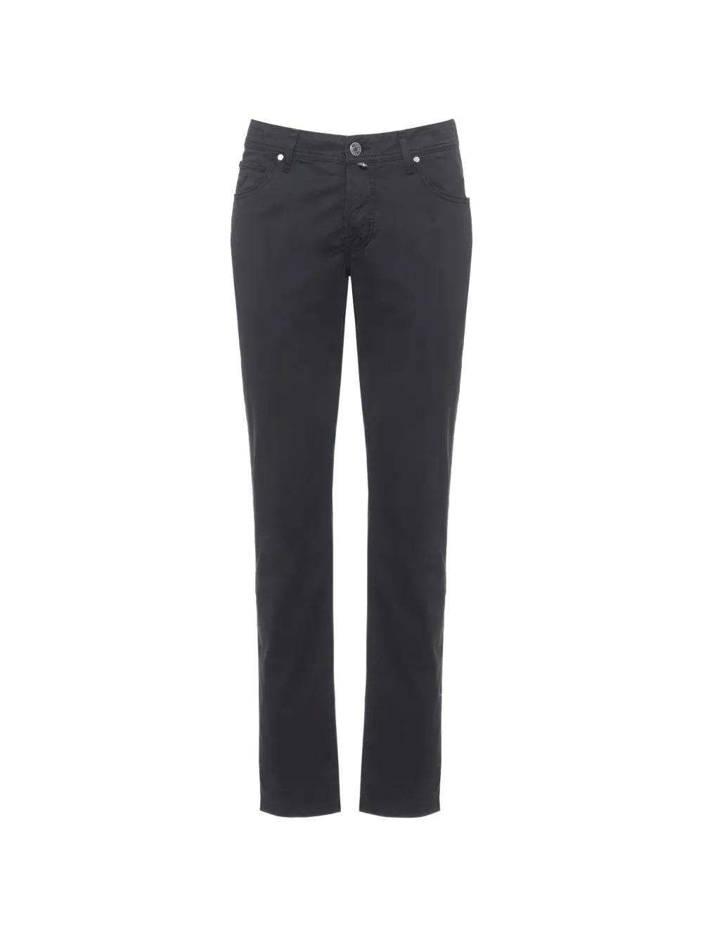 Jacob Cohën logo-patch jeans - Nero