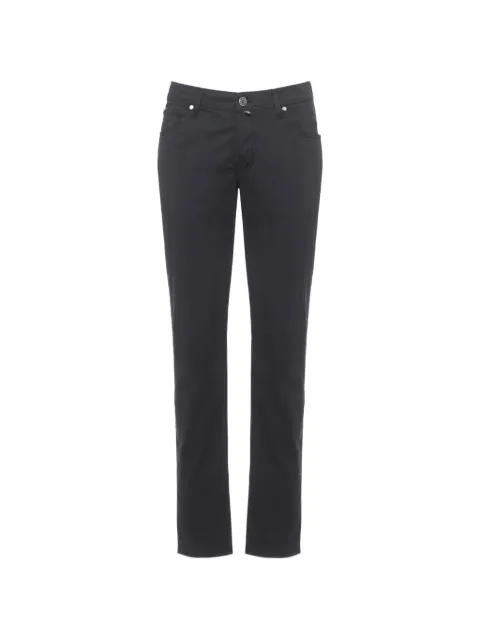 Jacob Cohën logo-patch jeans