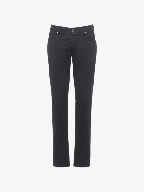 Jacob Cohën logo-patch jeans