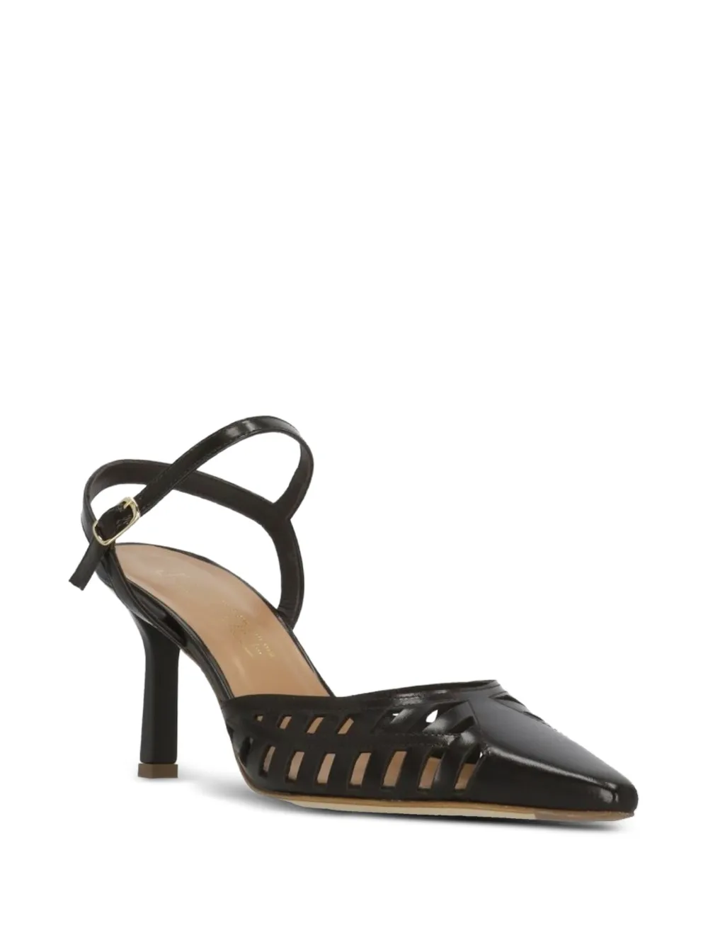 Julie Dee cut-out pointed-toe pumps Bruin