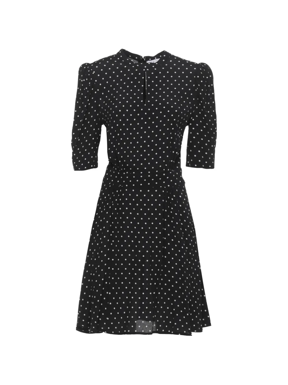 MAR DE MARGARITAS polka-dot dress - Nero
