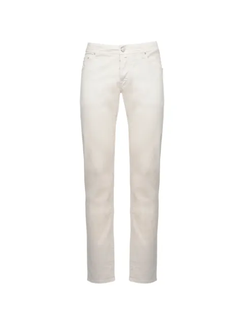 Jacob Cohën logo-patch jeans