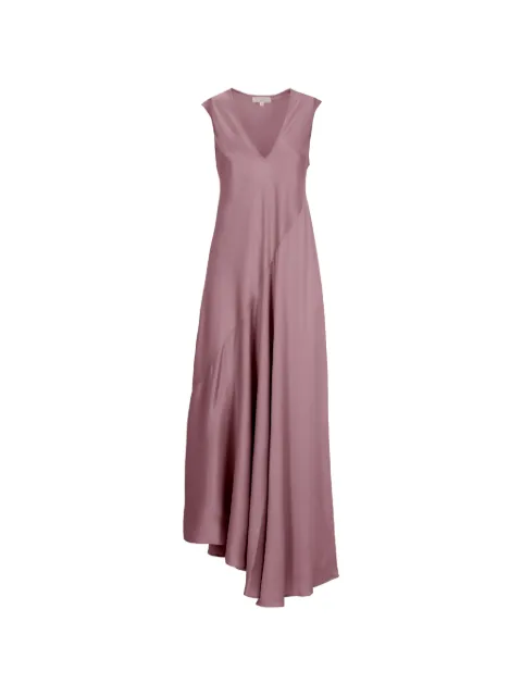 Antonelli Natasha asymmetric-hem V-neck dress