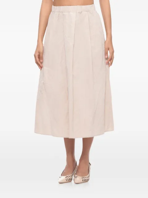 Antonelli pleated midi skirt