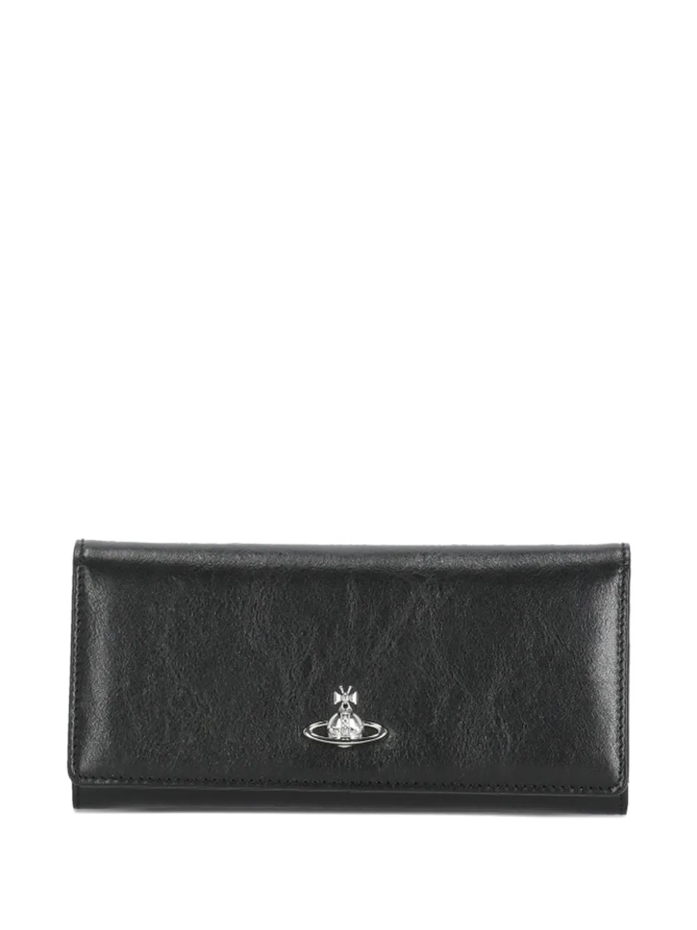 Vivienne Westwood Orb-plaque wallet - Nero