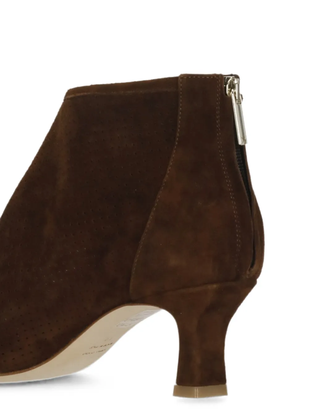 The Seller perforated-suede ankle boots Bruin