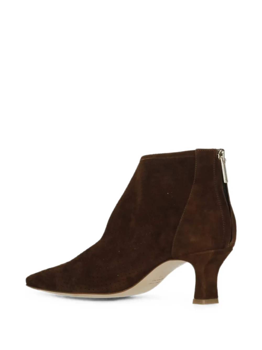 The Seller perforated-suede ankle boots Bruin