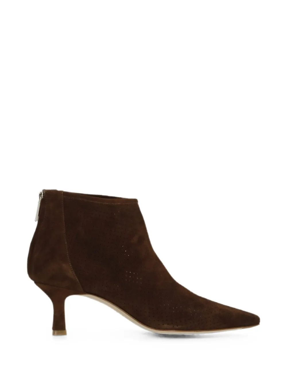 The Seller perforated-suede ankle boots Bruin
