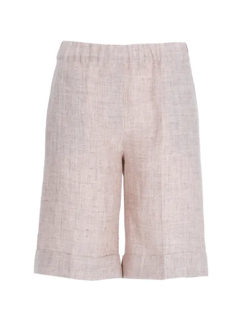D.Exterior pantalones cortos con bajos vueltos