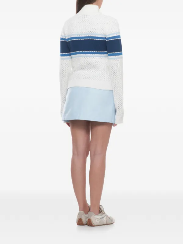 Casablanca ストライプ カーディガン | ホワイト | FARFETCH JP