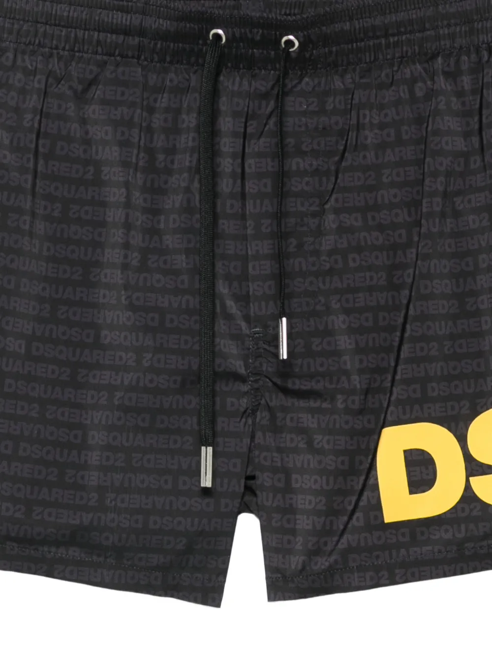 DSQUARED2 Zwembroek met logoprint Zwart