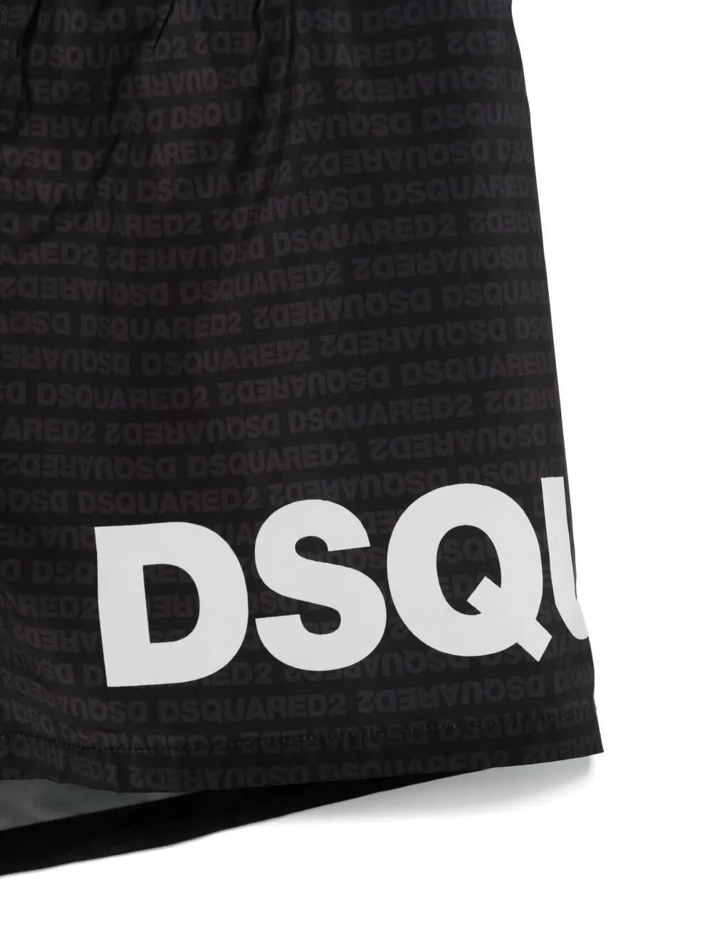 DSQUARED2 Zwembroek met logoprint Zwart