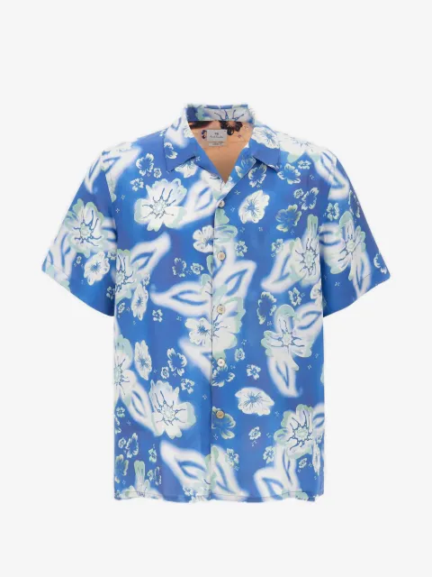 PS Paul Smith patterned short-sleeve shirt