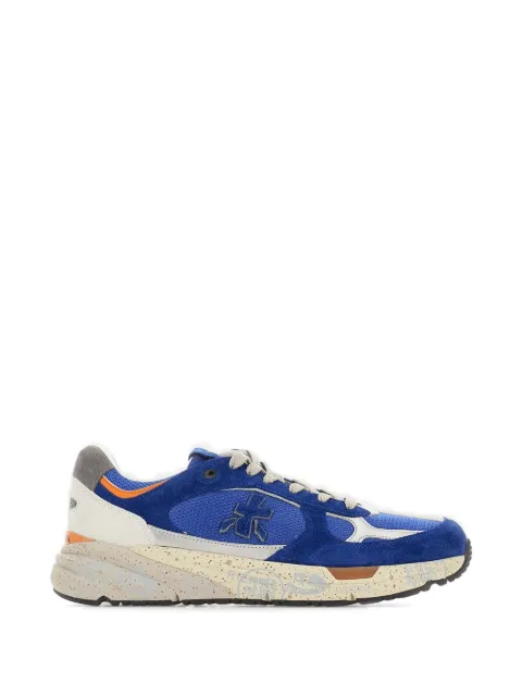 Premiata suede panelled sneakers