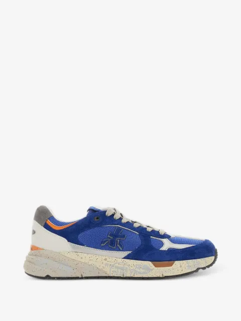 Premiata suede panelled sneakers