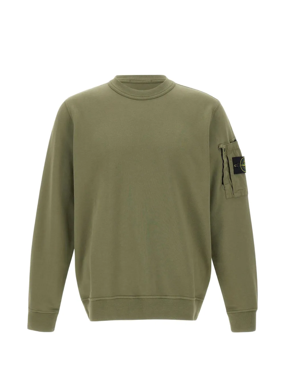 Stone Island patch-pocket sweatshirt - Verde