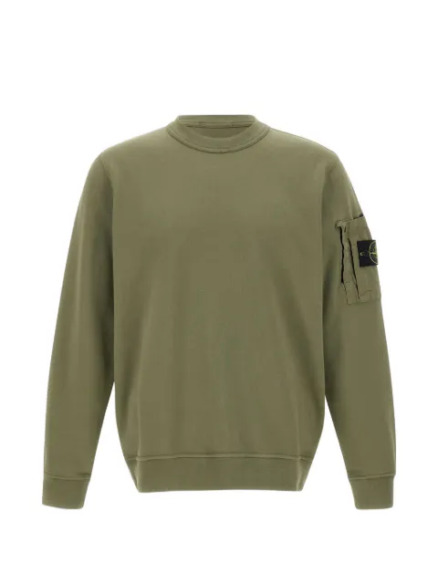 Stone Island patch-pocket sweatshirt