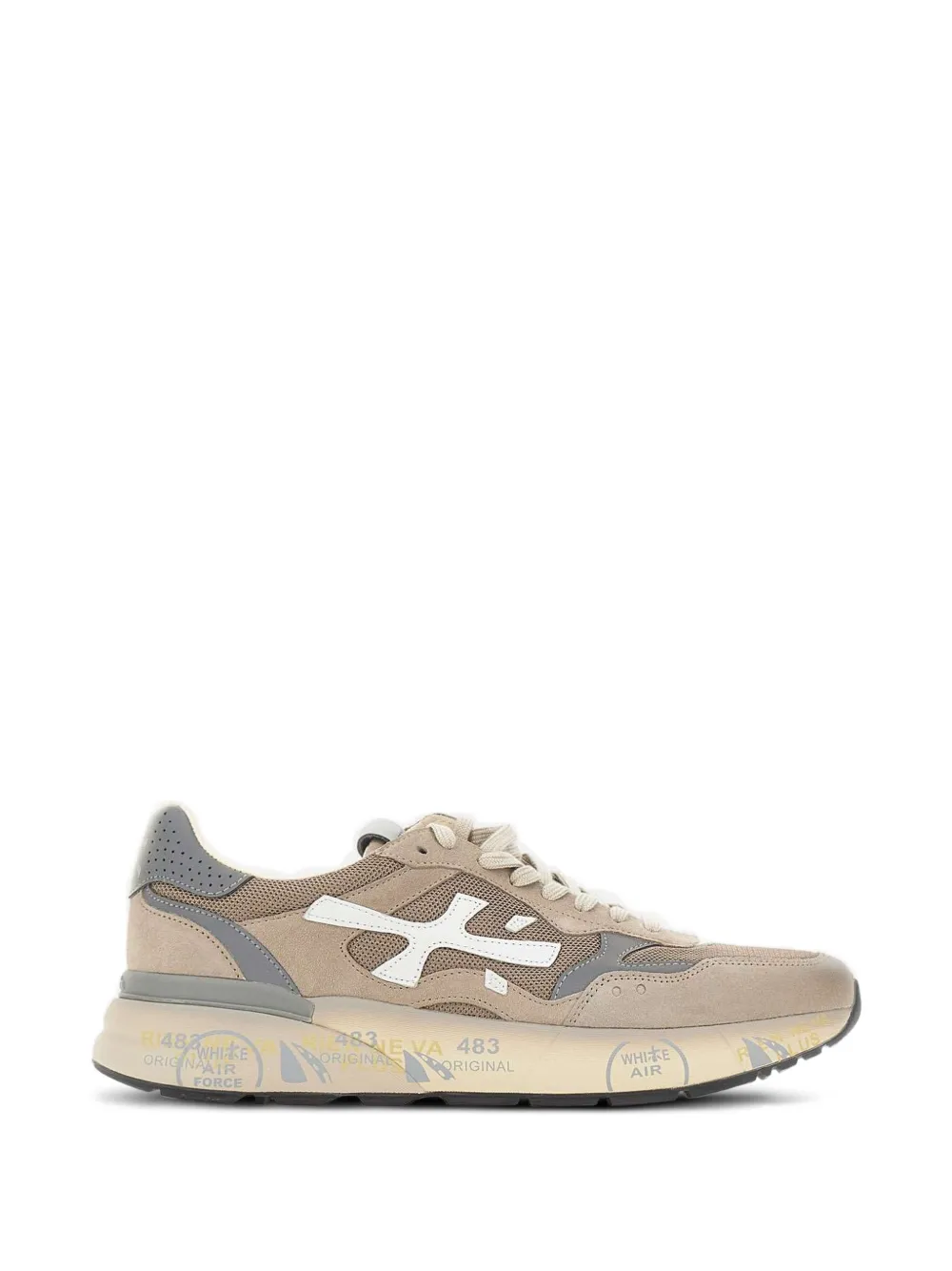 Premiata Mick 0.1 lace-up sneakers - Toni neutri