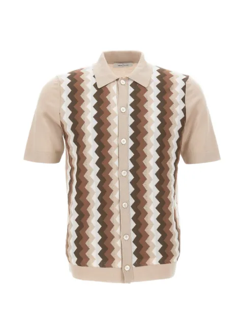 Gran Sasso short-sleeve knitted shirt