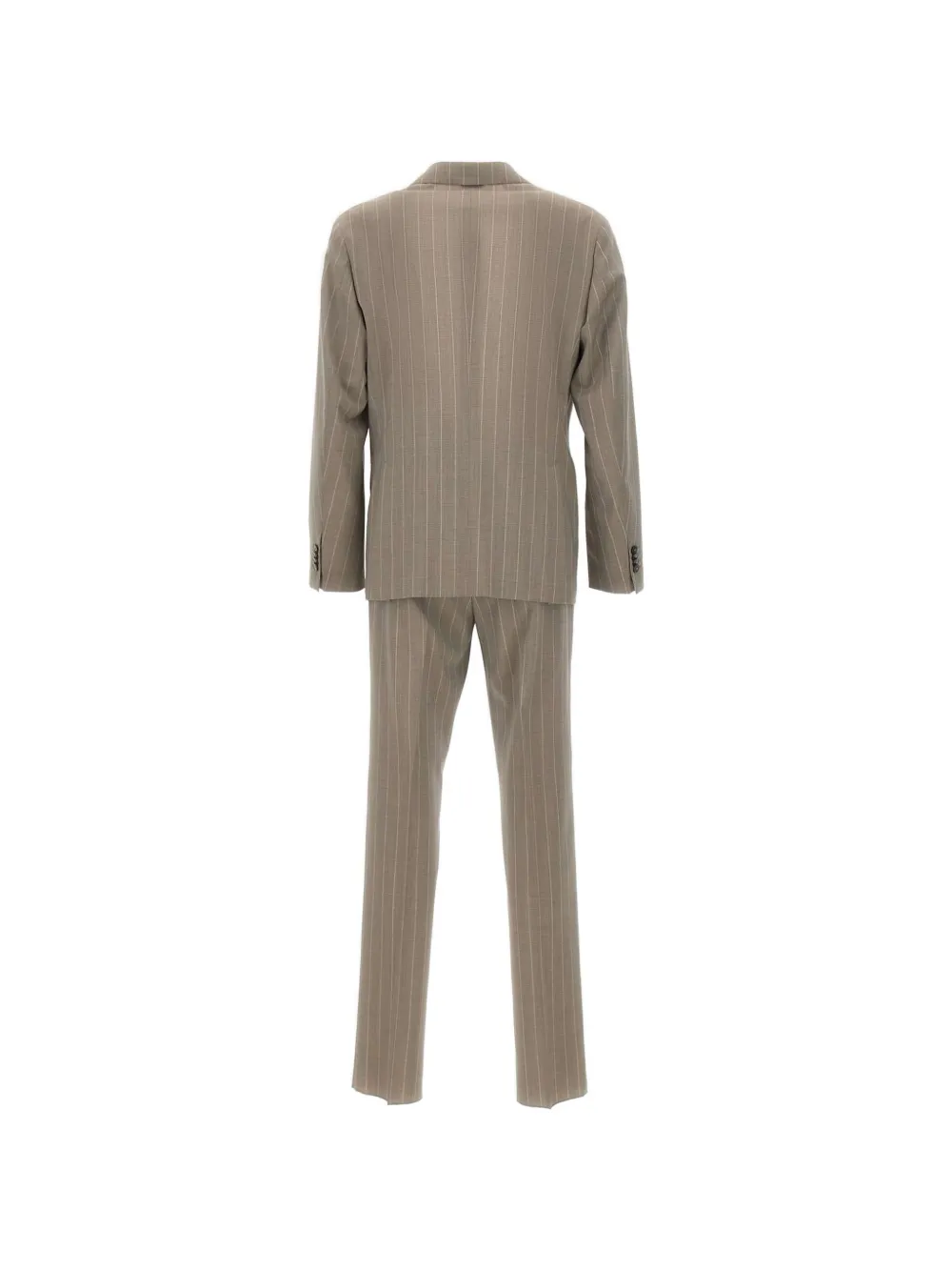 Manuel Ritz Pak met krijtstreep Beige
