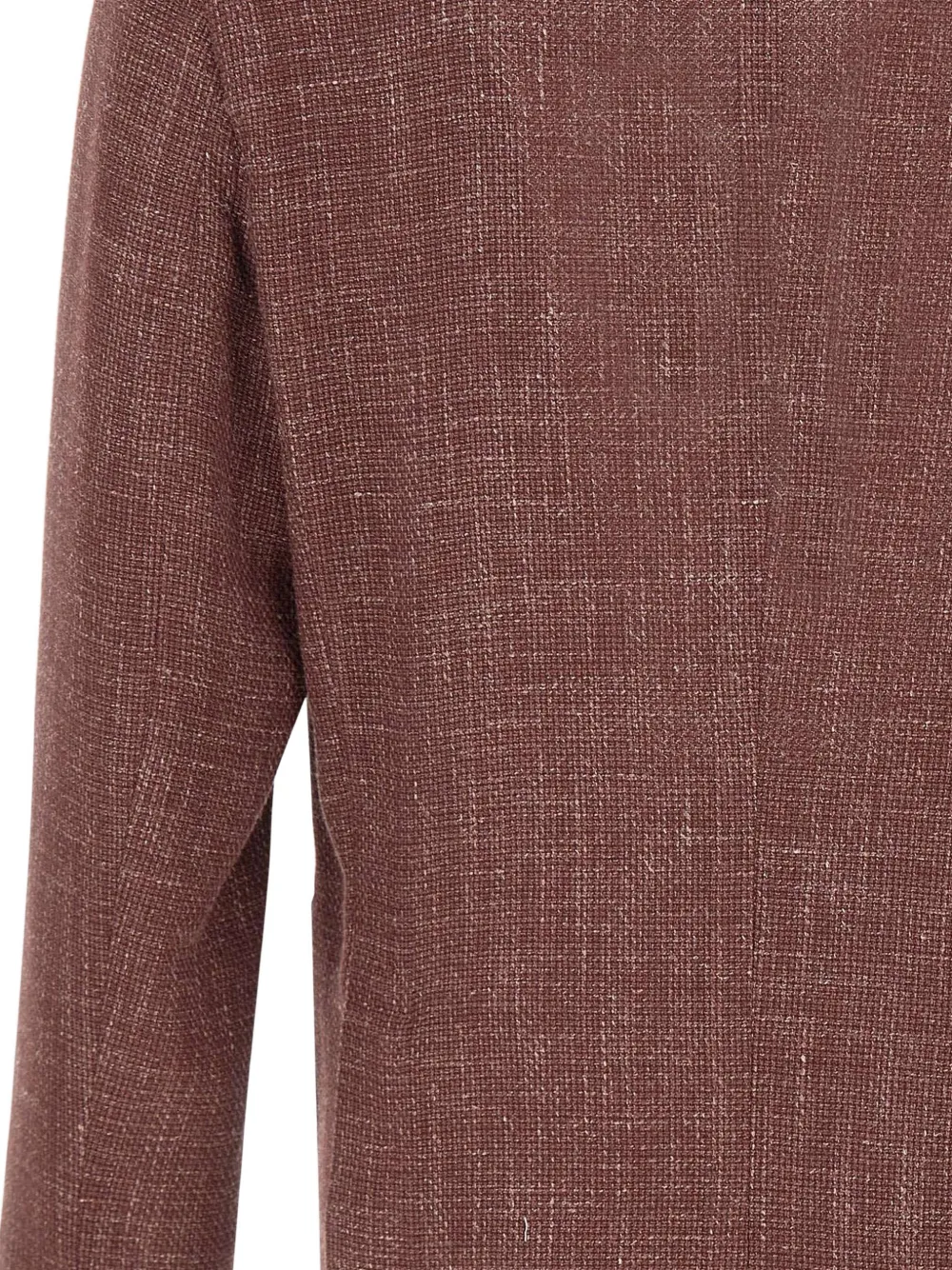 Barba Easy J Mono blazer met opgestikte zak Rood