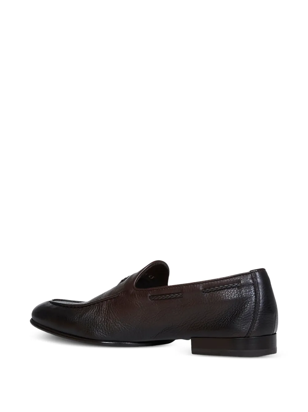 Doucal's Leren loafers Bruin