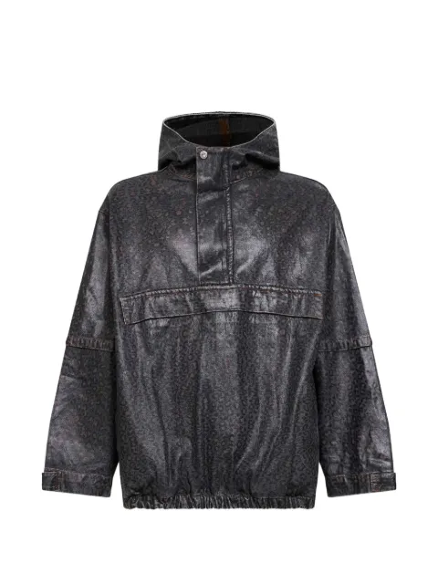 PDF spotted-print foil-treated jacket