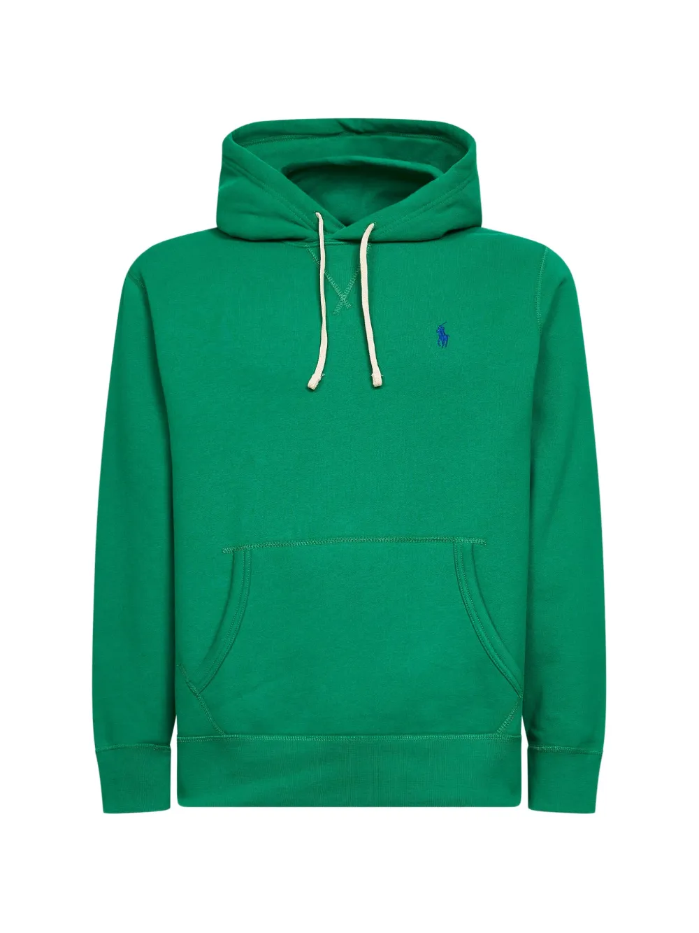 Polo Ralph Lauren logo-embroidered hoodie - Grün