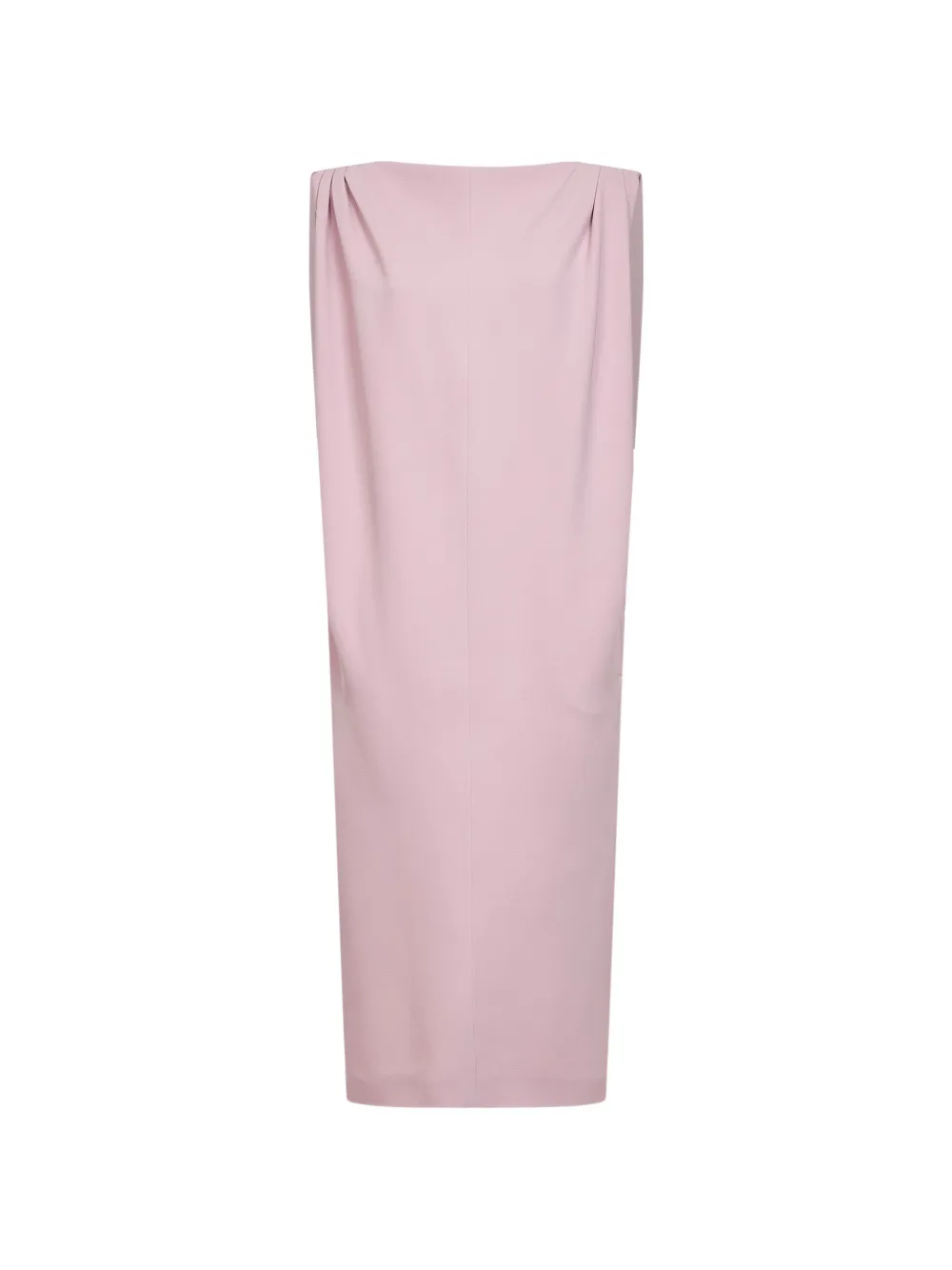 Balenciaga Midi-jurk met geplooide details Roze