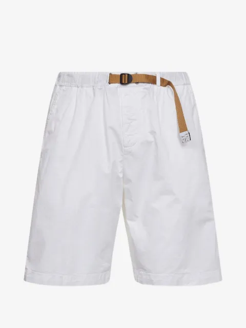White Sand shorts con cinturón