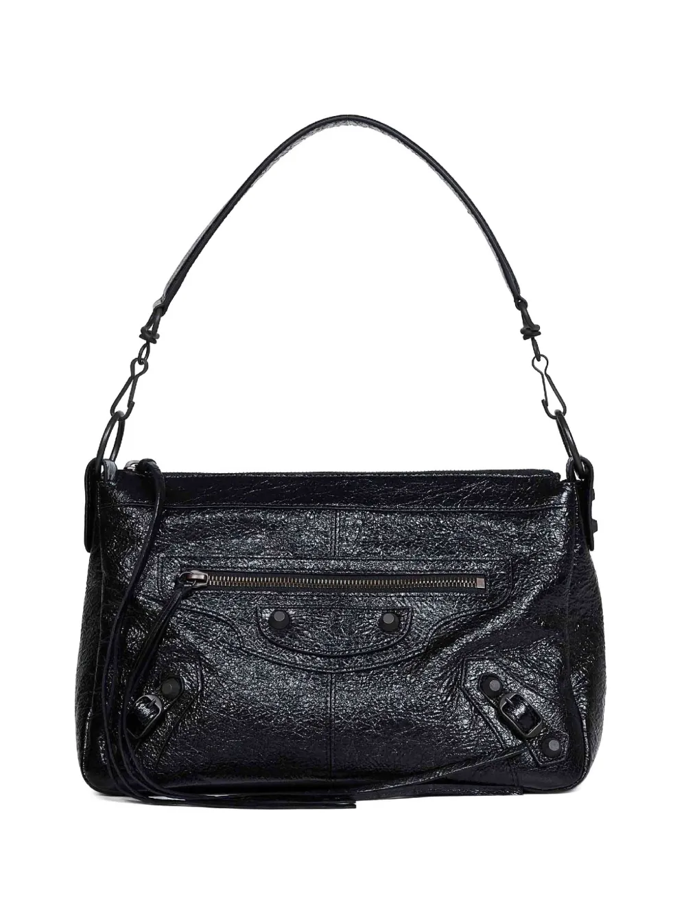 Balenciaga small Le City Moto shoulder bag - Nero