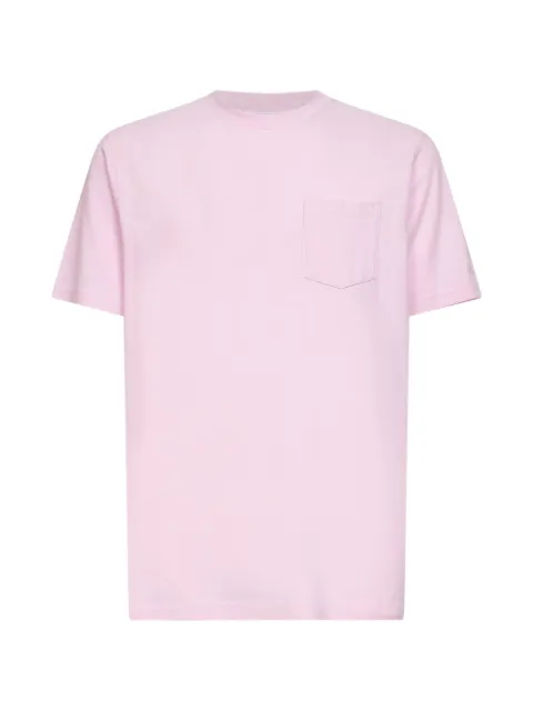 MC2 Saint Barth T-shirt med brystlomme og rund hals