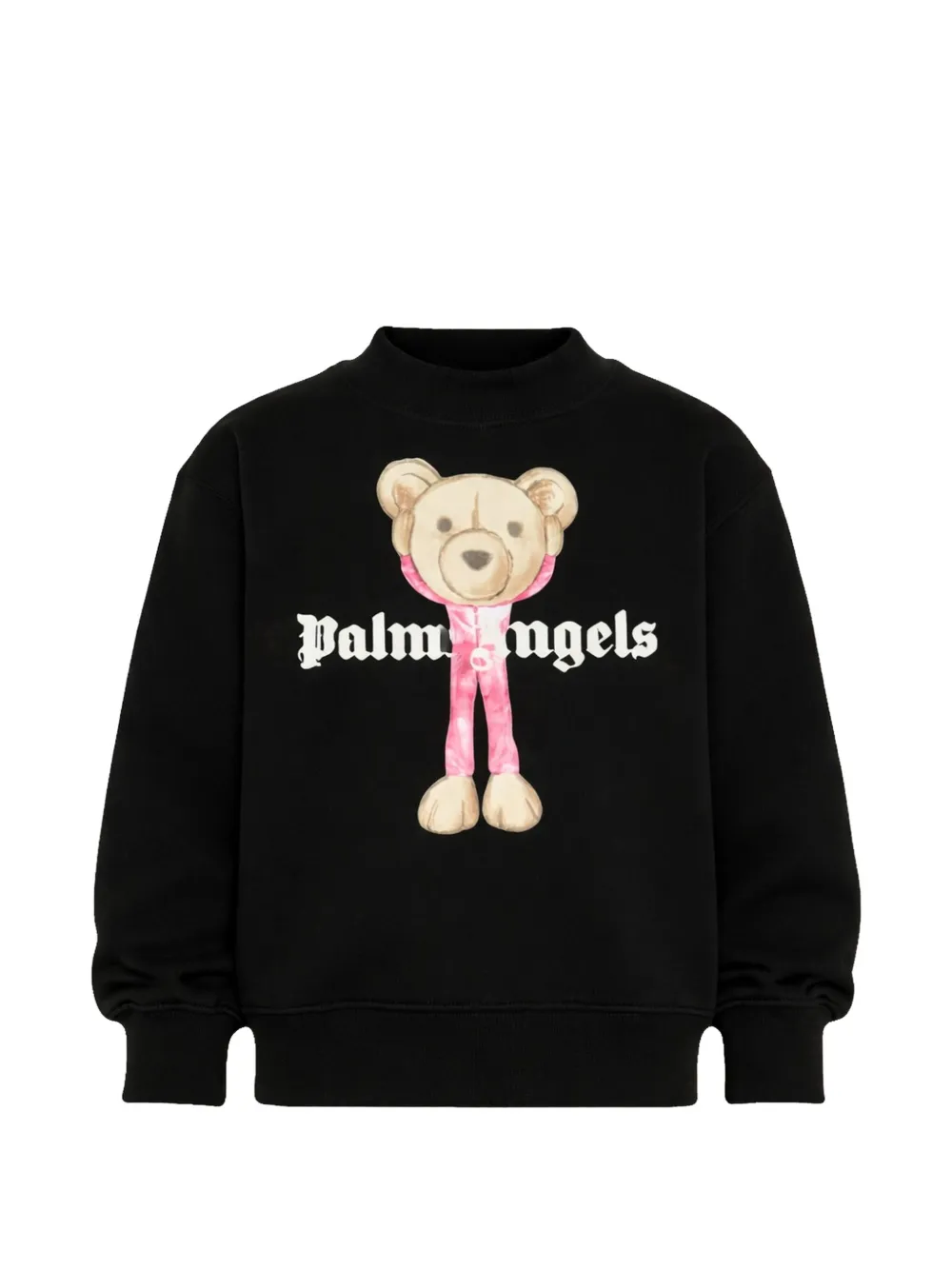 Palm Angels Kids bear-print sweatshirt - Nero