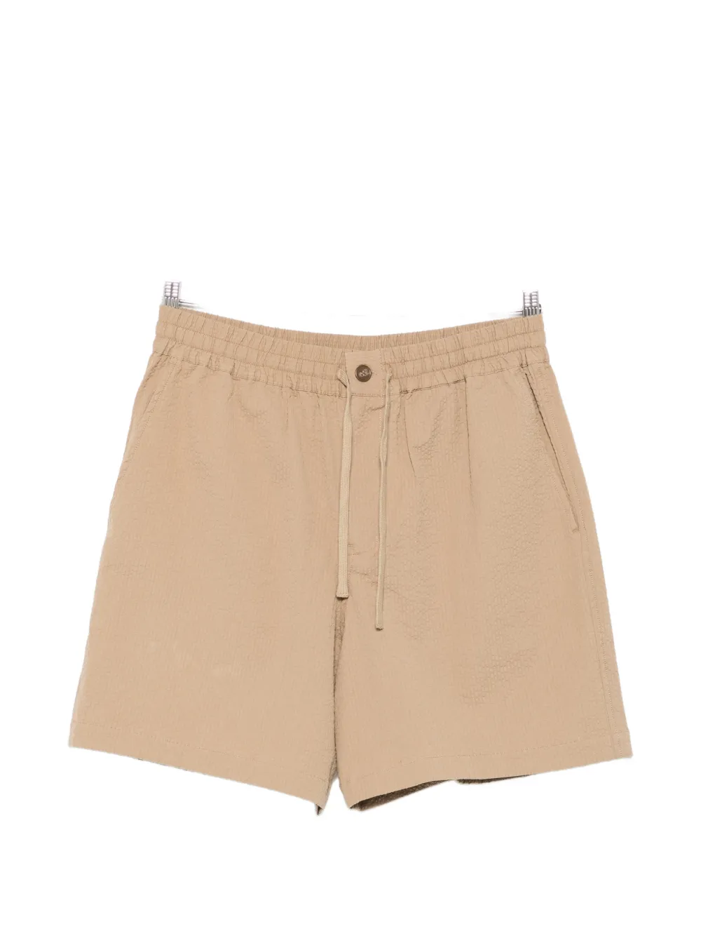 Maison Kitsuné pocket drawstring shorts - Toni neutri