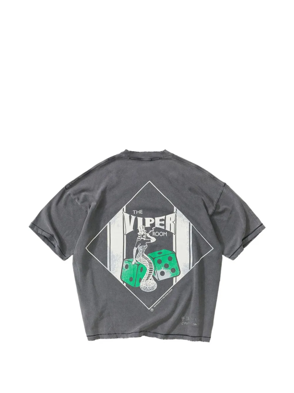 Represent Camiseta x The Viper Room Dice Com Estampa Gráfica