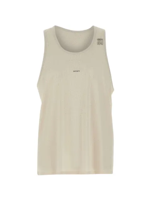 Satisfy Space‑O™ perforated pins-detail tank top