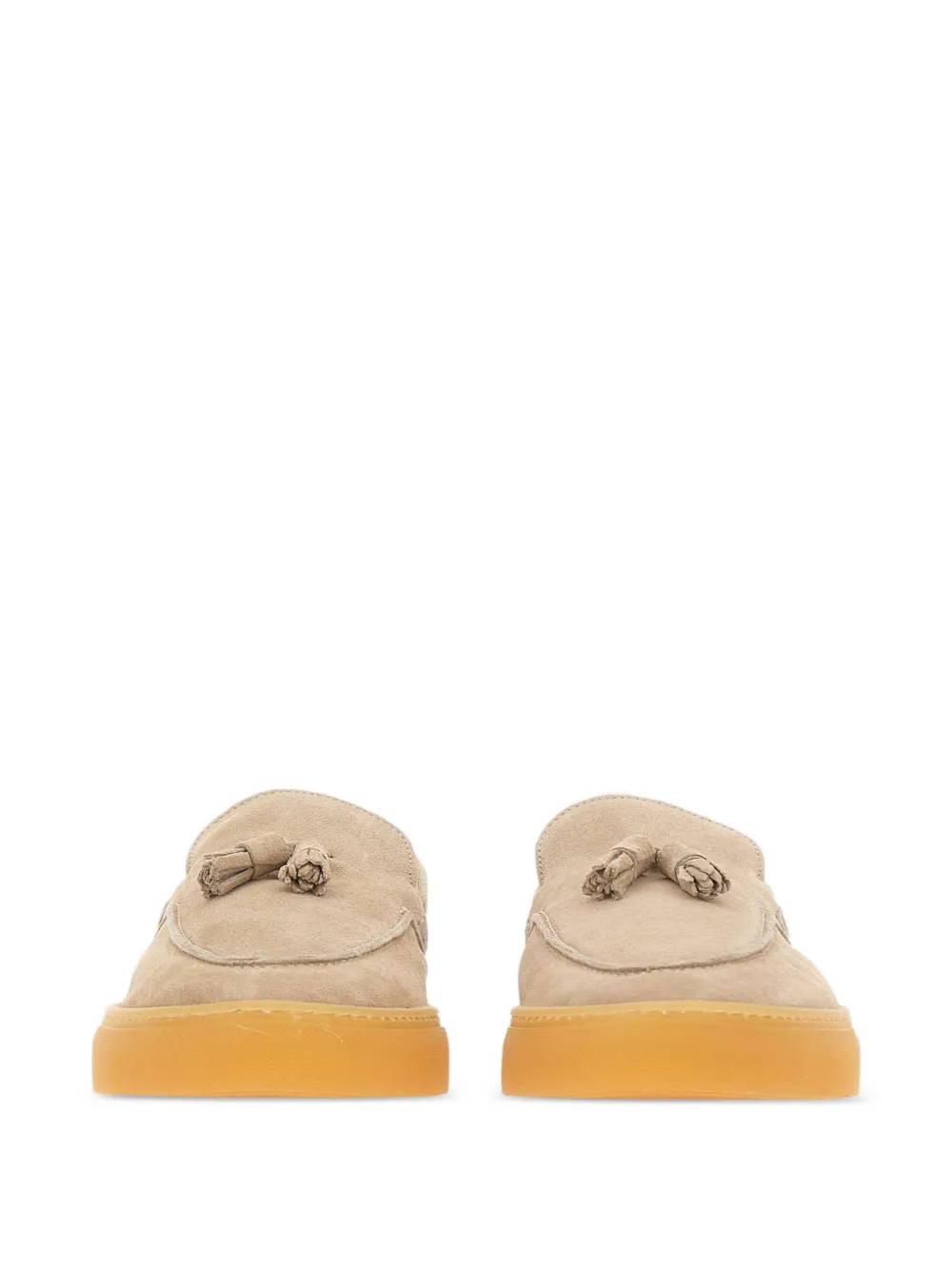 Copenhagen Studios tassel-detail round-toe loafers Beige
